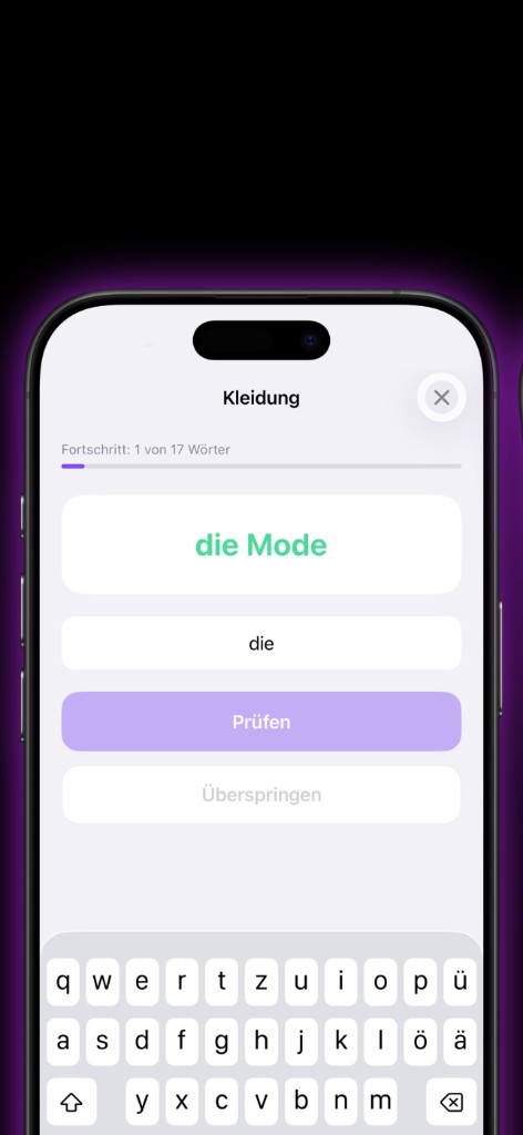 Thematische Wortlisten